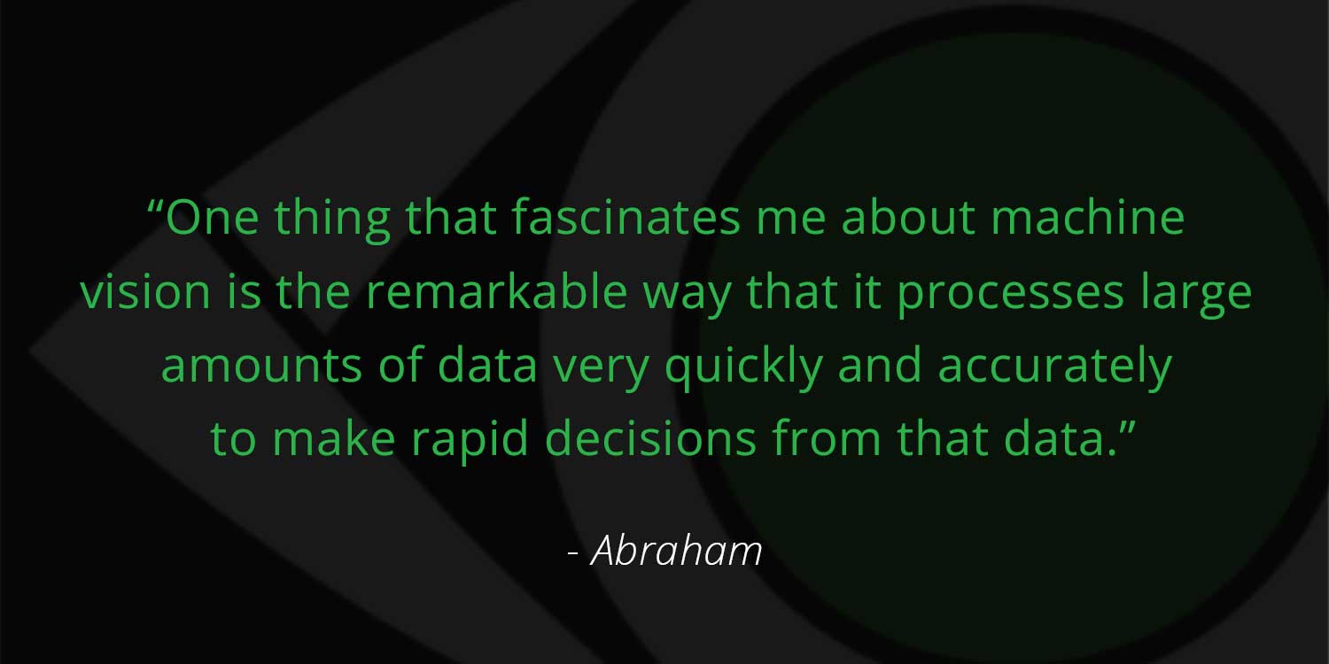 Staff Spotlight- Project Manager, Abraham. - Liberty Robotics Inc.